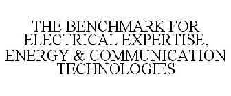 THE BENCHMARK FOR ELECTRICAL EXPERTISE,ENERGY & COMMUNICATION TECHNOLOGIES