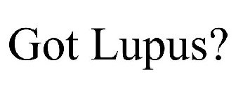 GOT LUPUS?