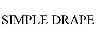 SIMPLE DRAPE