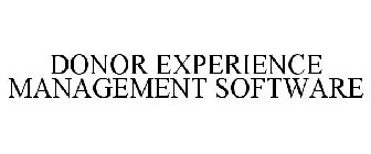 DONOR EXPERIENCE MANAGEMENT SOFTWARE