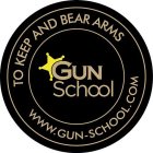 GUN SCHOOL TO KEEP BEAR ARMS WWW.GUN-SCHOOL.COM