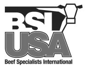 BSI USA BEEF SPECIALISTS INTERNATIONAL