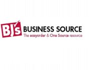 BJ'S BUSINESS SOURCE THE EASY ORDER & ONE SOURCE RESOURCE