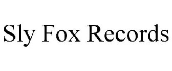 SLY FOX RECORDS