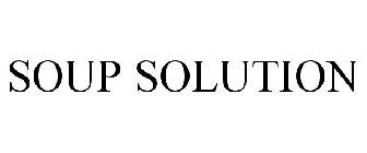 SOUP SOLUTION
