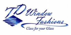 TD WINDOW FASHIONS CLASS FOR YOUR GLASS