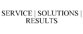 SERVICE | SOLUTIONS | RESULTS