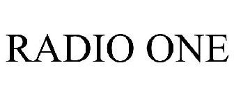 RADIO ONE