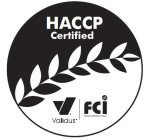 HACCP CERTIFIED V VALIDUS FCI FACILITY CERTIFICATION INSTITUTEERTIFICATION INSTITUTE