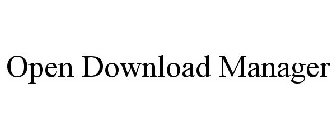 OPEN DOWNLOAD MANAGER