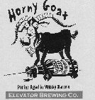 HORNY GOAT BARREL AGED PORTER PORTER AGED IN WHISKY BARRELS ELEVATOR BREWING CO.