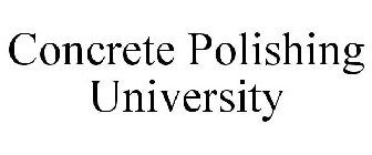 CONCRETE POLISHING UNIVERSITY