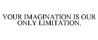 YOUR IMAGINATION IS OUR ONLY LIMITATION.