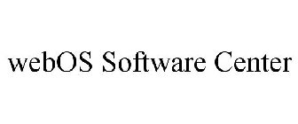 WEBOS SOFTWARE CENTER