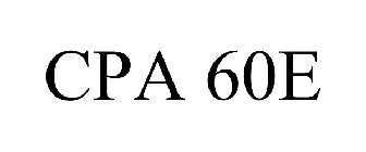 CPA 60E