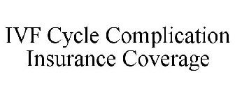 IVF CYCLE COMPLICATION INSURANCE COVERAGE