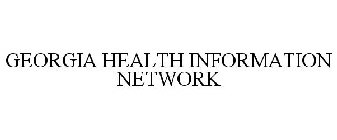 GEORGIA HEALTH INFORMATION NETWORK