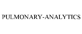 PULMONARY-ANALYTICS