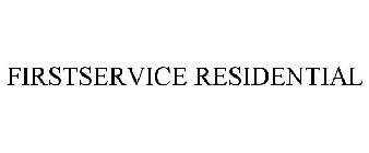 FIRSTSERVICE RESIDENTIAL