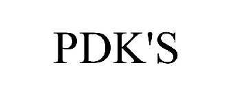 PDK'S