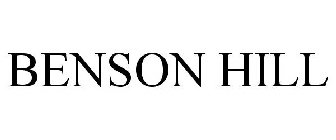 BENSON HILL