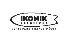 IKONIK CREATIONS SURFBOARD SHAPED DÉCOR