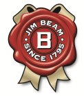 B JIM BEAM SINCE 1795