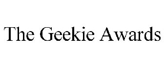 THE GEEKIE AWARDS
