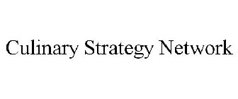 CULINARY STRATEGY NETWORK