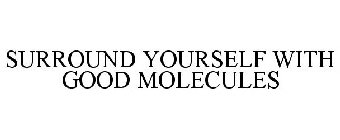 SURROUND YOURSELF WITH GOOD MOLECULES