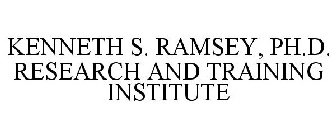 KENNETH S. RAMSEY, PH.D. RESEARCH AND TRAINING INSTITUTE