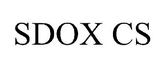 SDOX-CS