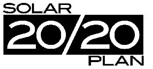 SOLAR 20/20 PLAN