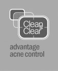 CLEAN & CLEAR ADVANTAGE ACNE CONTROL