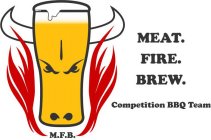 MEAT. FIRE. BREW. COMPETITION BBQ TEAM M.F.B.
