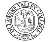 DELAWARE VALLEY COLLEGE OF SCIENCE AND AGRICULTURE VIR VITA TERRA 1896