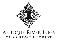 ANTIQUE RIVER LOGS OLD GROWTH FOREST