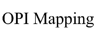 OPI MAPPING