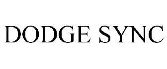 DODGE SYNC