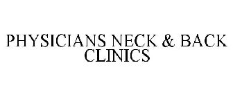 PHYSICIANS NECK & BACK CLINICS
