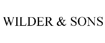 WILDER & SONS