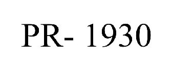 PR- 1930