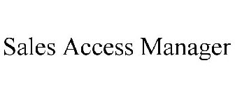 SALES ACCESS MANAGER