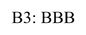 B3: BBB