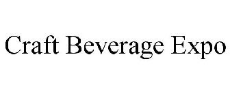 CRAFT BEVERAGE EXPO