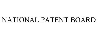 NATIONAL PATENT BOARD