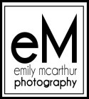 EM EMILY MCARTHUR PHOTOGRAPHY
