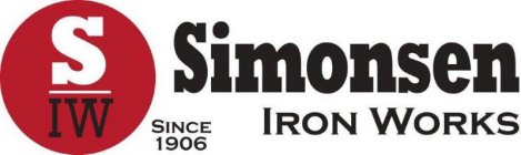 SIW SIMONSEN IRON WORKS SINCE 1906