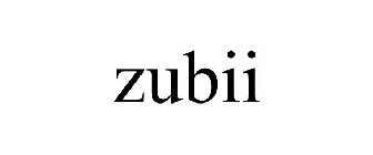 ZUBII