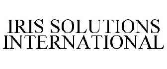 IRIS SOLUTIONS INTERNATIONAL